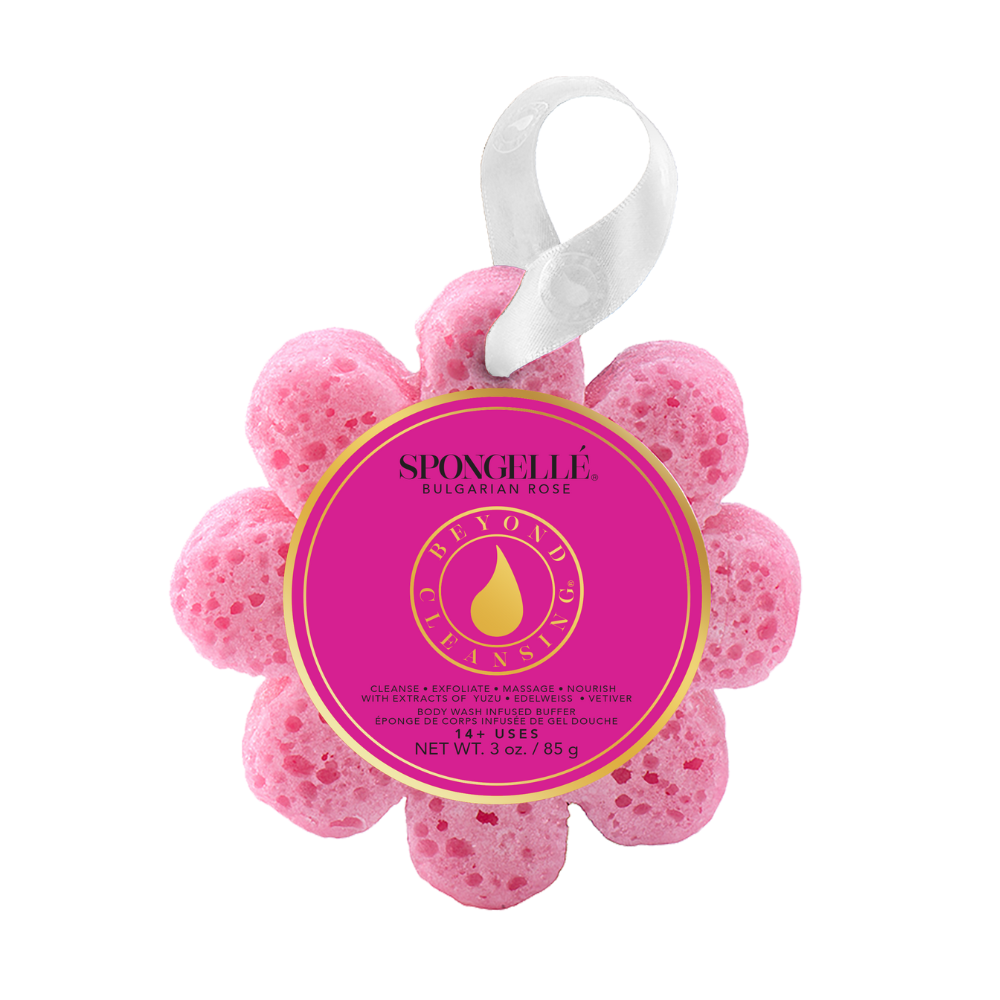 Bulgarian Rose Wild Flower | Soap Sponge | Soap Buffer