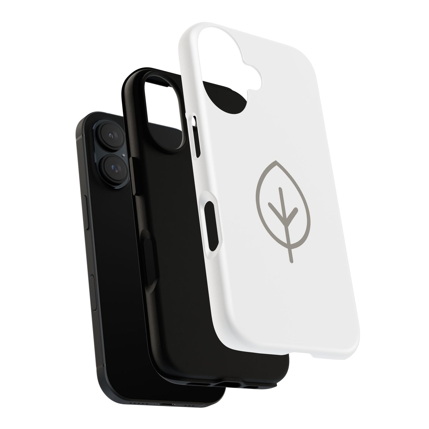 Eco-Friendly Tough Phone Case, Nature Design, Green Leaf, Unique Gift for Phone Lovers, Plant Lover Accessories