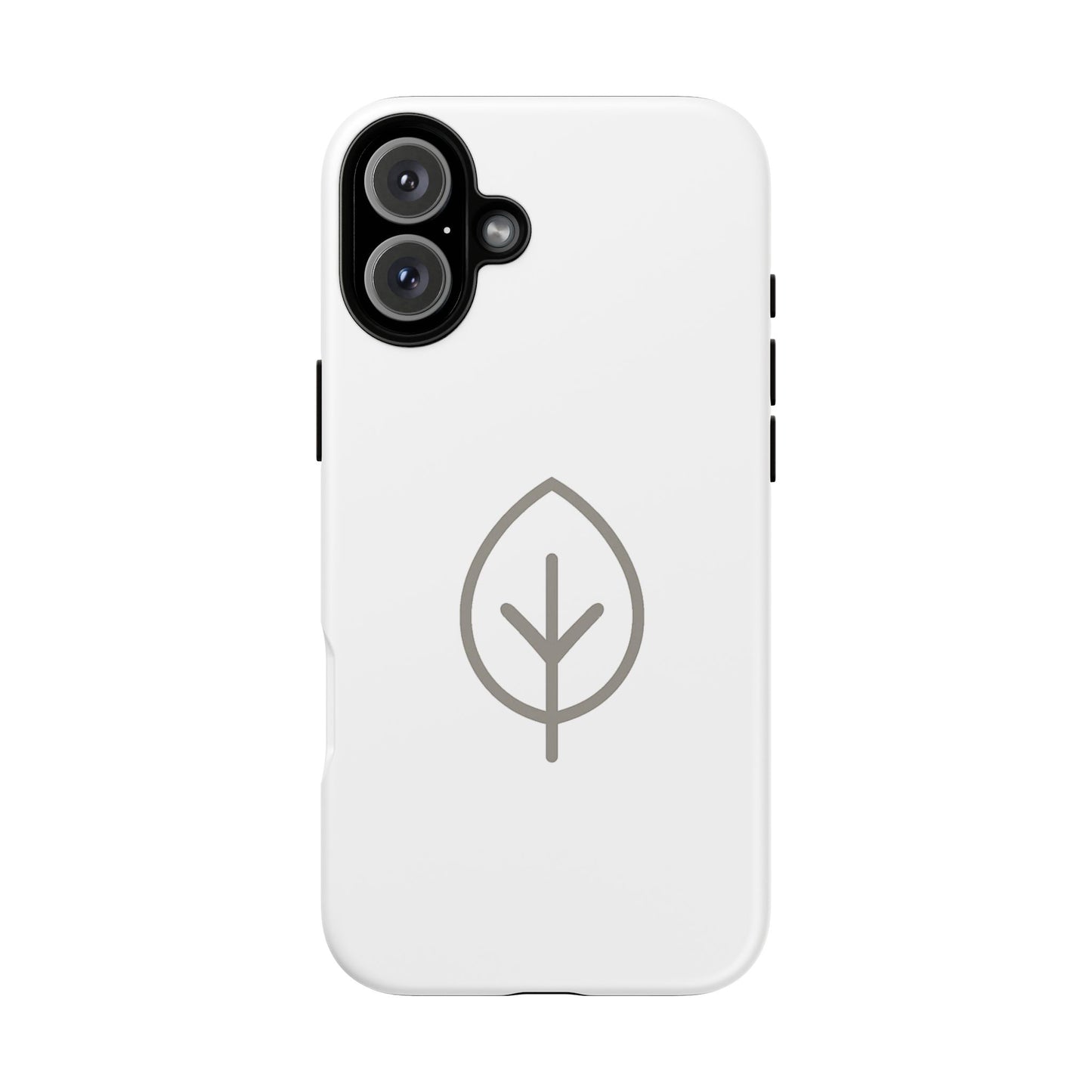 Eco-Friendly Tough Phone Case, Nature Design, Green Leaf, Unique Gift for Phone Lovers, Plant Lover Accessories