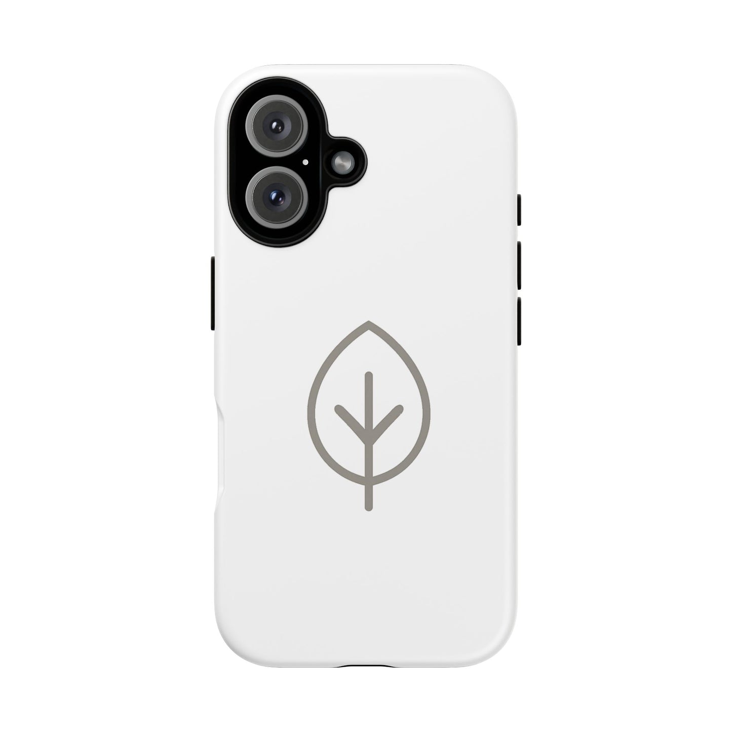 Eco-Friendly Tough Phone Case, Nature Design, Green Leaf, Unique Gift for Phone Lovers, Plant Lover Accessories