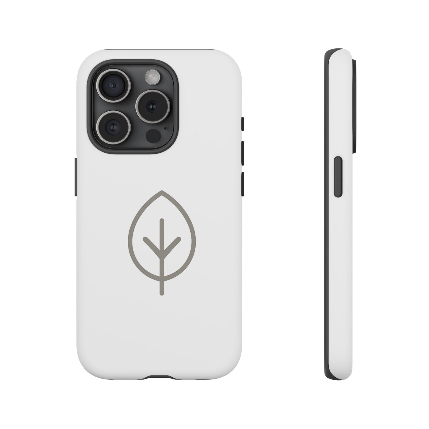 Eco-Friendly Tough Phone Case, Nature Design, Green Leaf, Unique Gift for Phone Lovers, Plant Lover Accessories