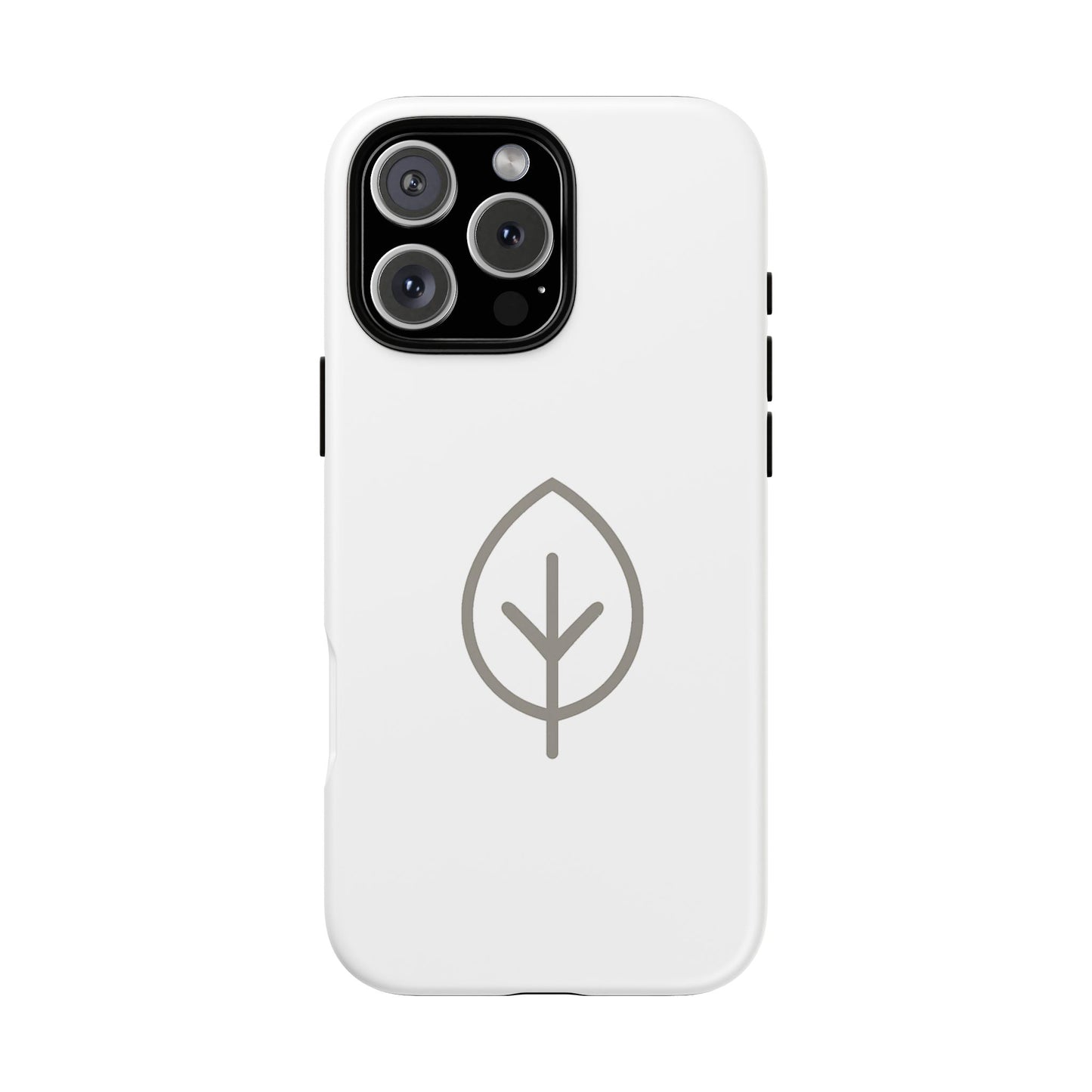Eco-Friendly Tough Phone Case, Nature Design, Green Leaf, Unique Gift for Phone Lovers, Plant Lover Accessories