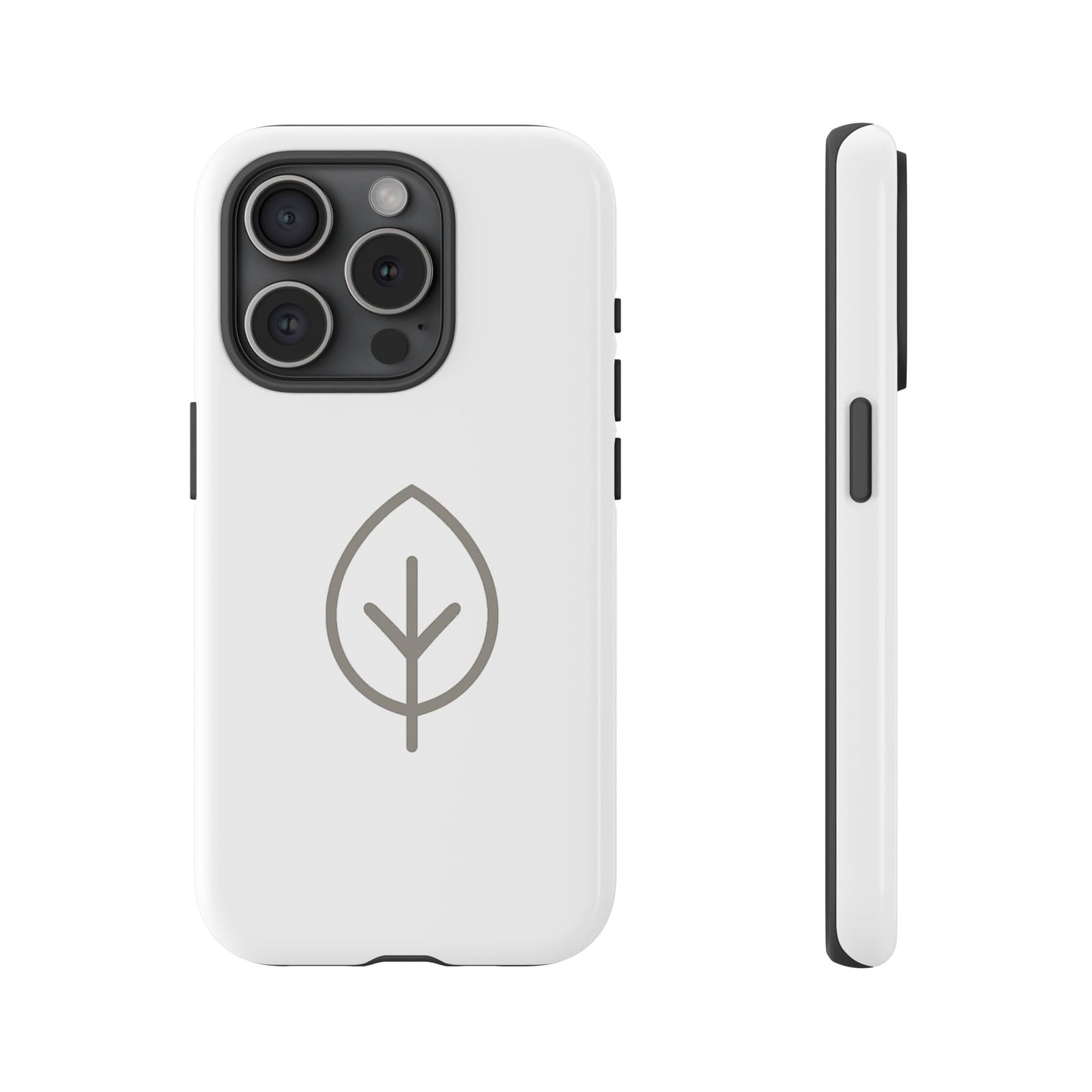 Eco-Friendly Tough Phone Case, Nature Design, Green Leaf, Unique Gift for Phone Lovers, Plant Lover Accessories