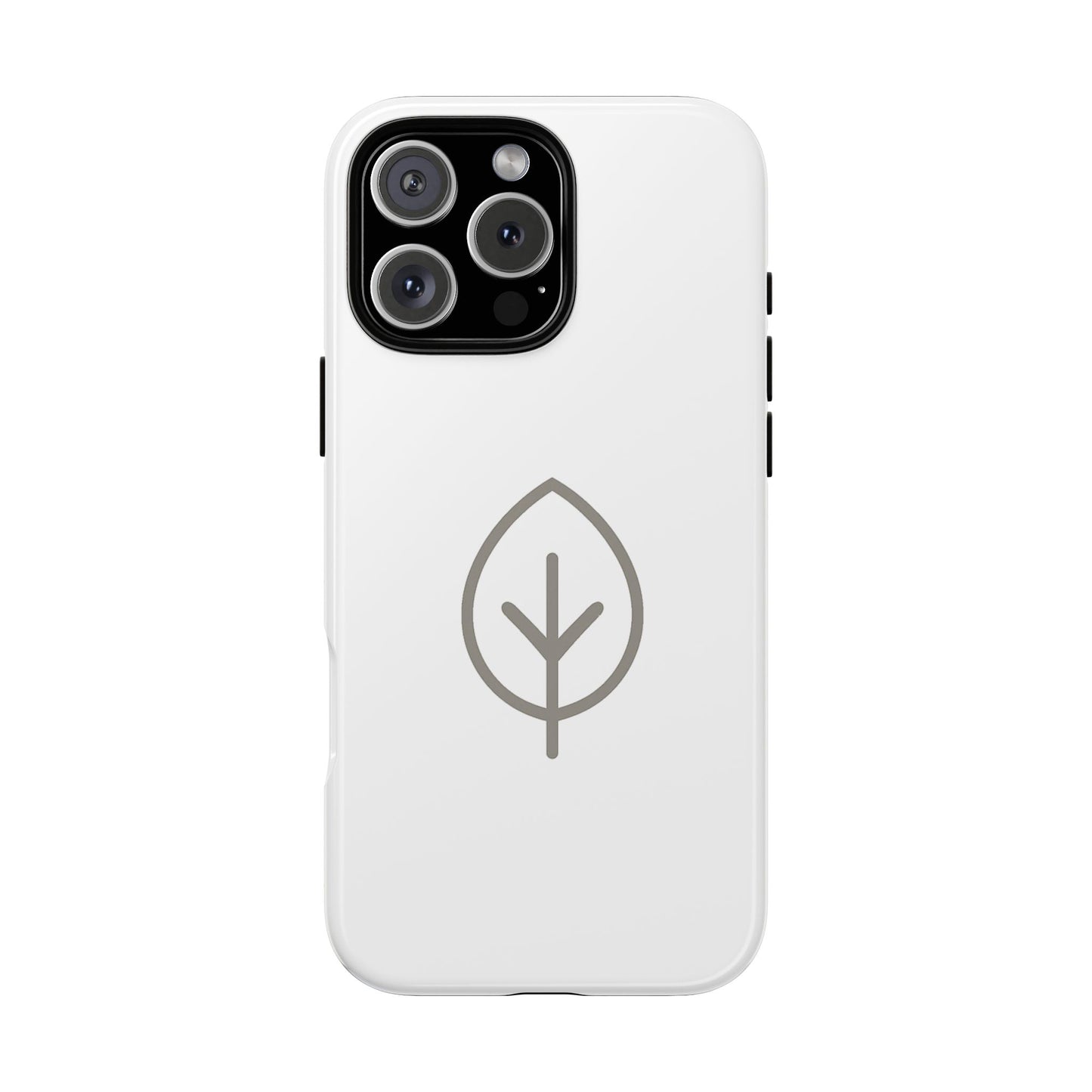 Eco-Friendly Tough Phone Case, Nature Design, Green Leaf, Unique Gift for Phone Lovers, Plant Lover Accessories