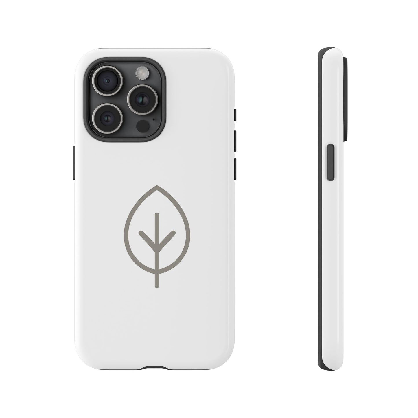 Eco-Friendly Tough Phone Case, Nature Design, Green Leaf, Unique Gift for Phone Lovers, Plant Lover Accessories