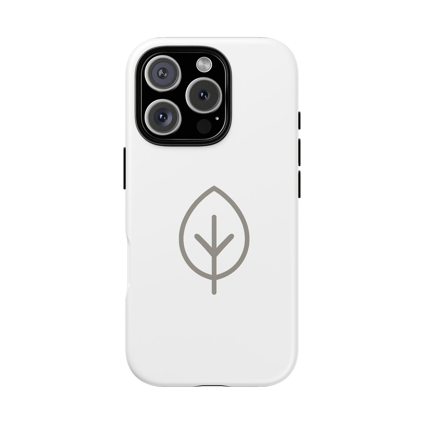 Eco-Friendly Tough Phone Case, Nature Design, Green Leaf, Unique Gift for Phone Lovers, Plant Lover Accessories
