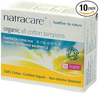 Natracare Tampons Super 10 Ct