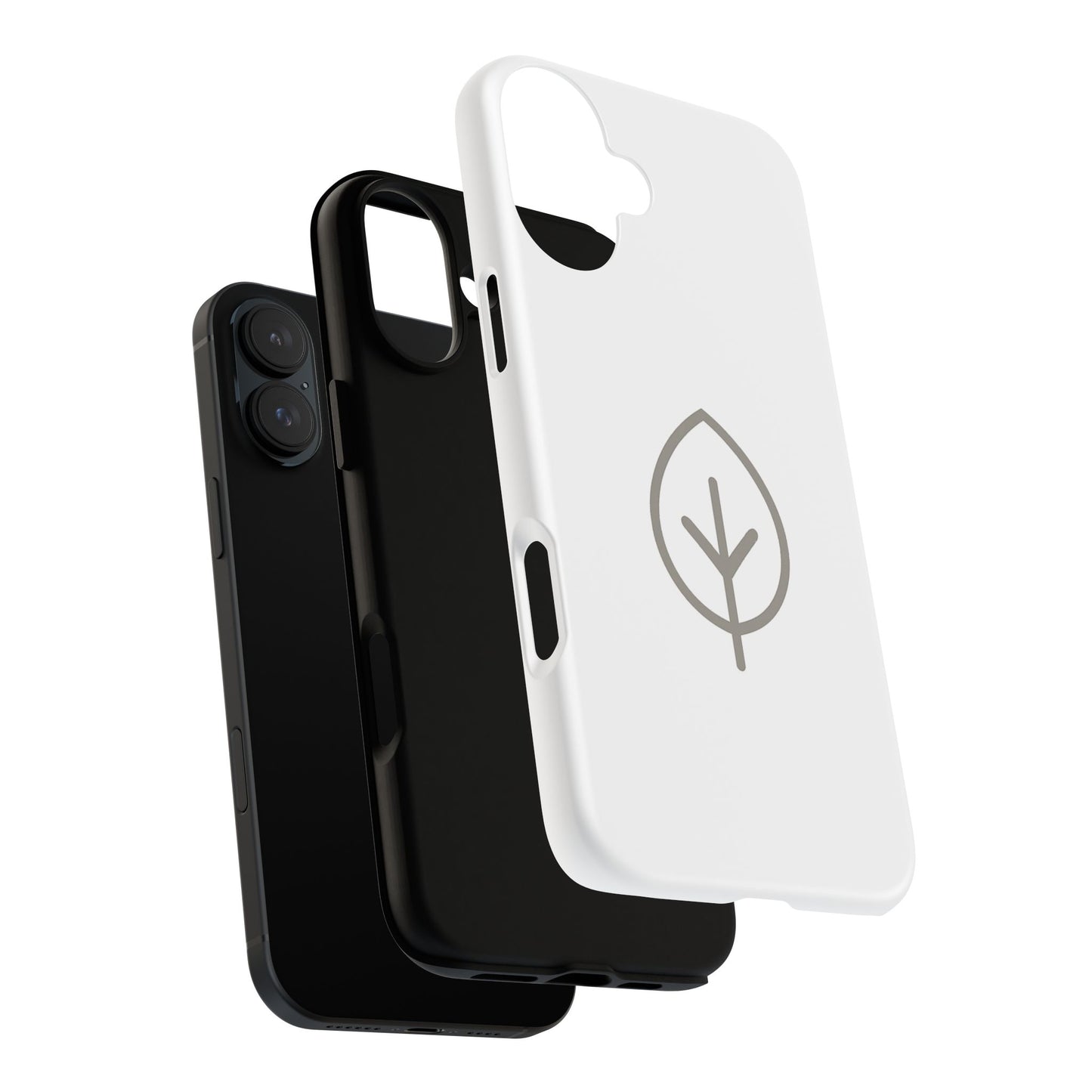 Eco-Friendly Tough Phone Case, Nature Design, Green Leaf, Unique Gift for Phone Lovers, Plant Lover Accessories