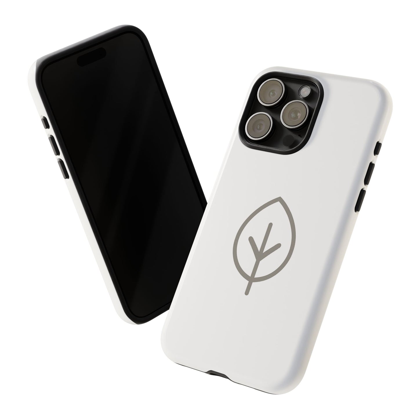 Eco-Friendly Tough Phone Case, Nature Design, Green Leaf, Unique Gift for Phone Lovers, Plant Lover Accessories