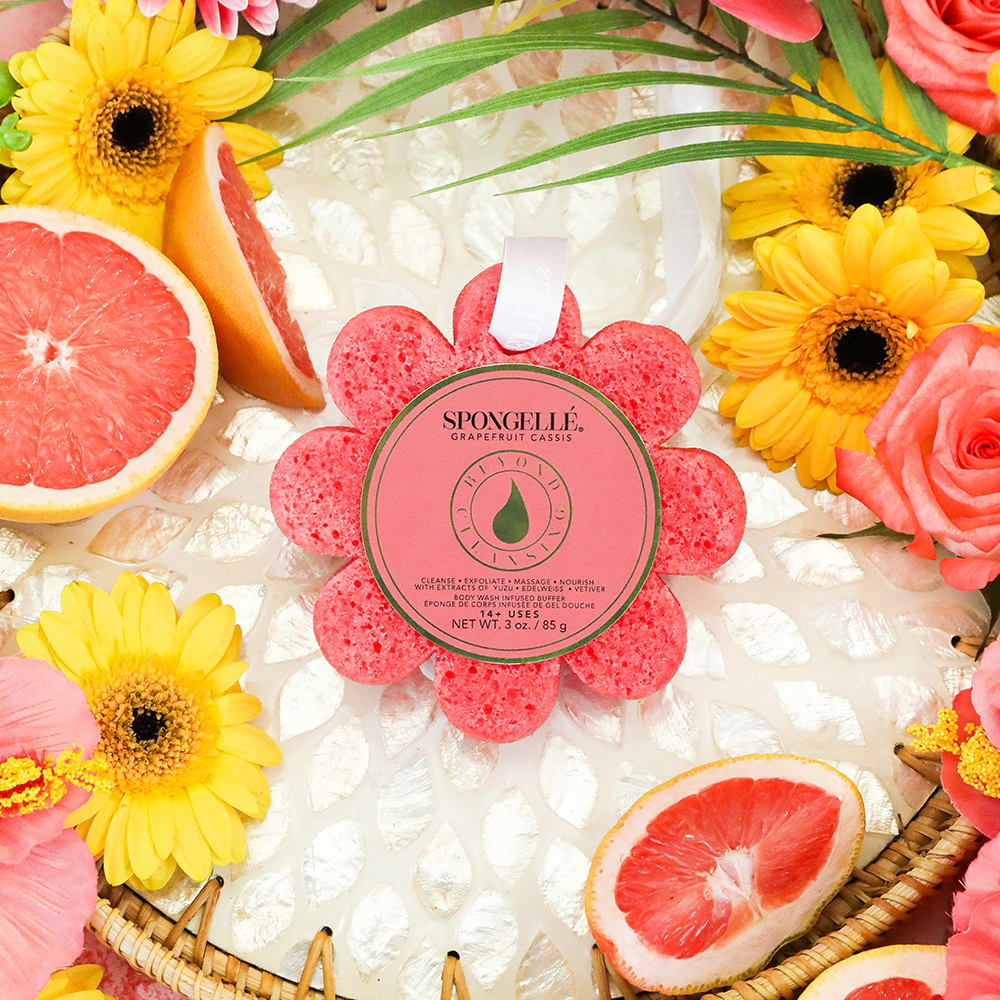 Grapefruit Cassis Wild Flower | Soap Sponge | Soap Buffer