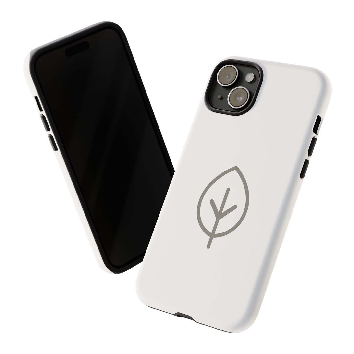 Eco-Friendly Tough Phone Case, Nature Design, Green Leaf, Unique Gift for Phone Lovers, Plant Lover Accessories