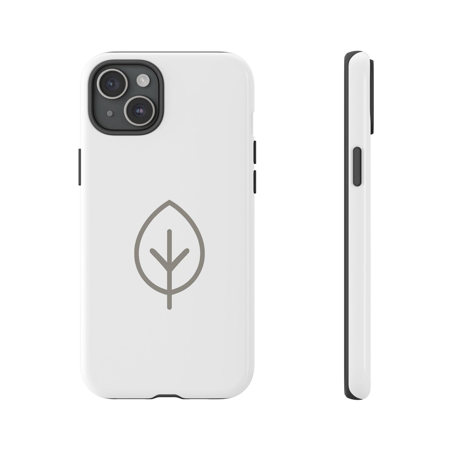 Eco-Friendly Tough Phone Case, Nature Design, Green Leaf, Unique Gift for Phone Lovers, Plant Lover Accessories