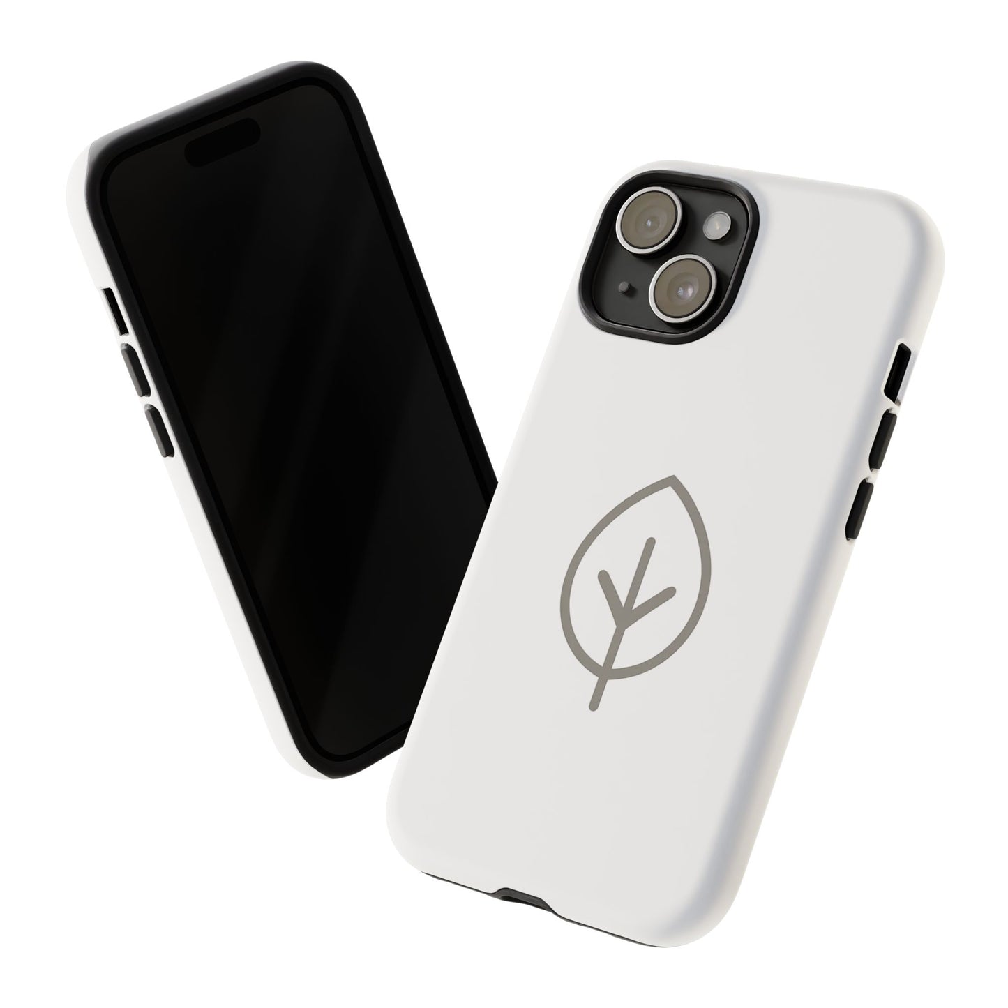Eco-Friendly Tough Phone Case, Nature Design, Green Leaf, Unique Gift for Phone Lovers, Plant Lover Accessories