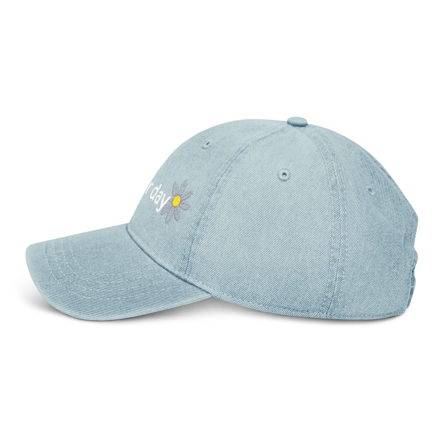 Bad Hair Day Denim Hat | Stylish Embroidered Cap for Casual Outings, Gift for Friends, Summer Accessory, Everyday Wear, Trendy Fashion