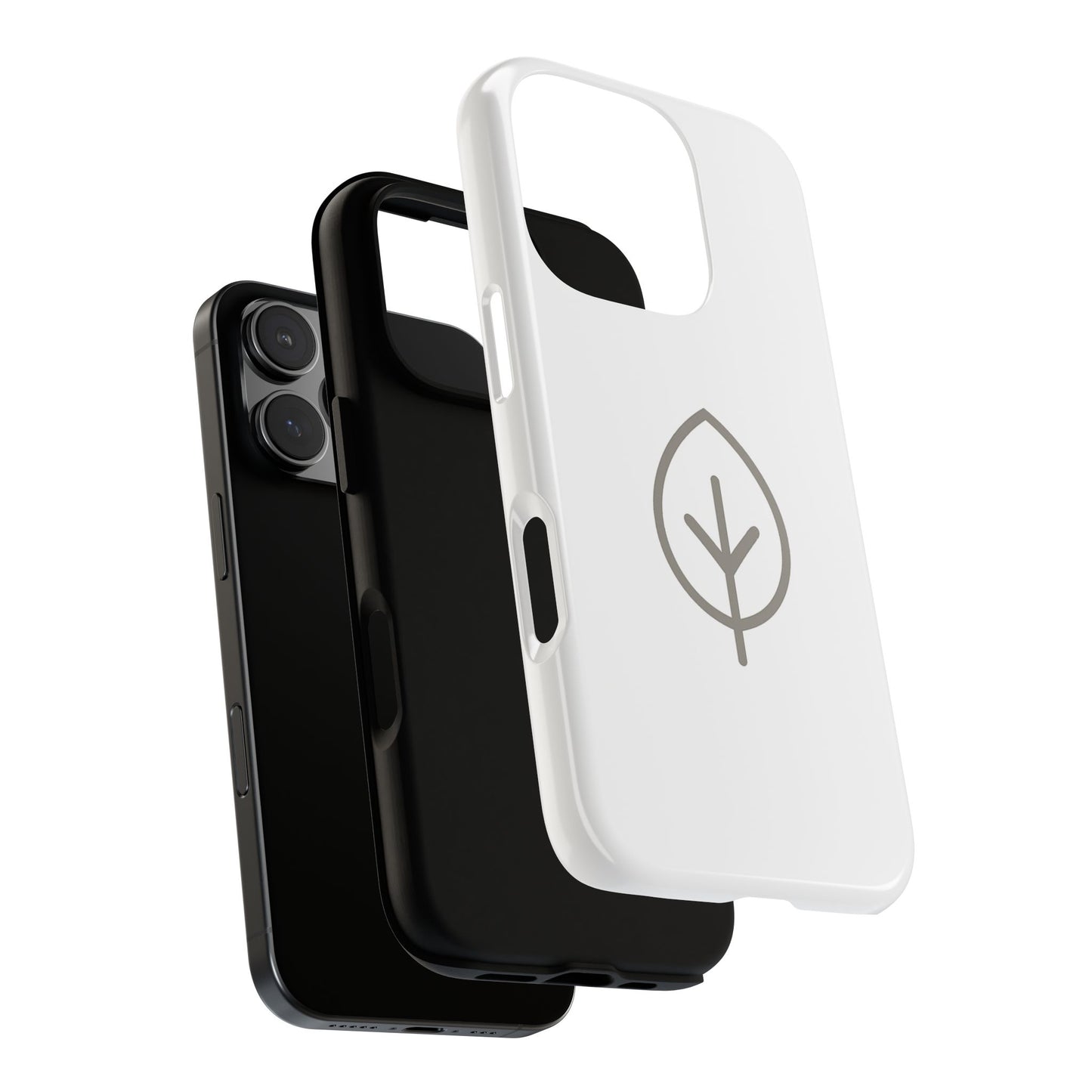 Eco-Friendly Tough Phone Case, Nature Design, Green Leaf, Unique Gift for Phone Lovers, Plant Lover Accessories