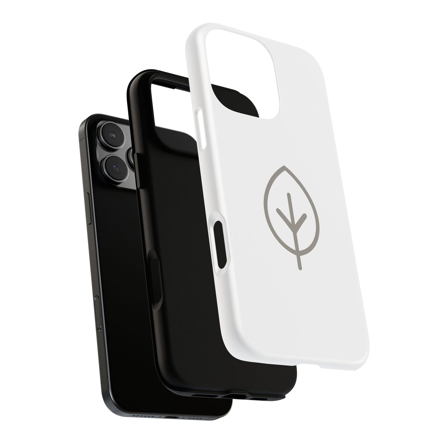Eco-Friendly Tough Phone Case, Nature Design, Green Leaf, Unique Gift for Phone Lovers, Plant Lover Accessories