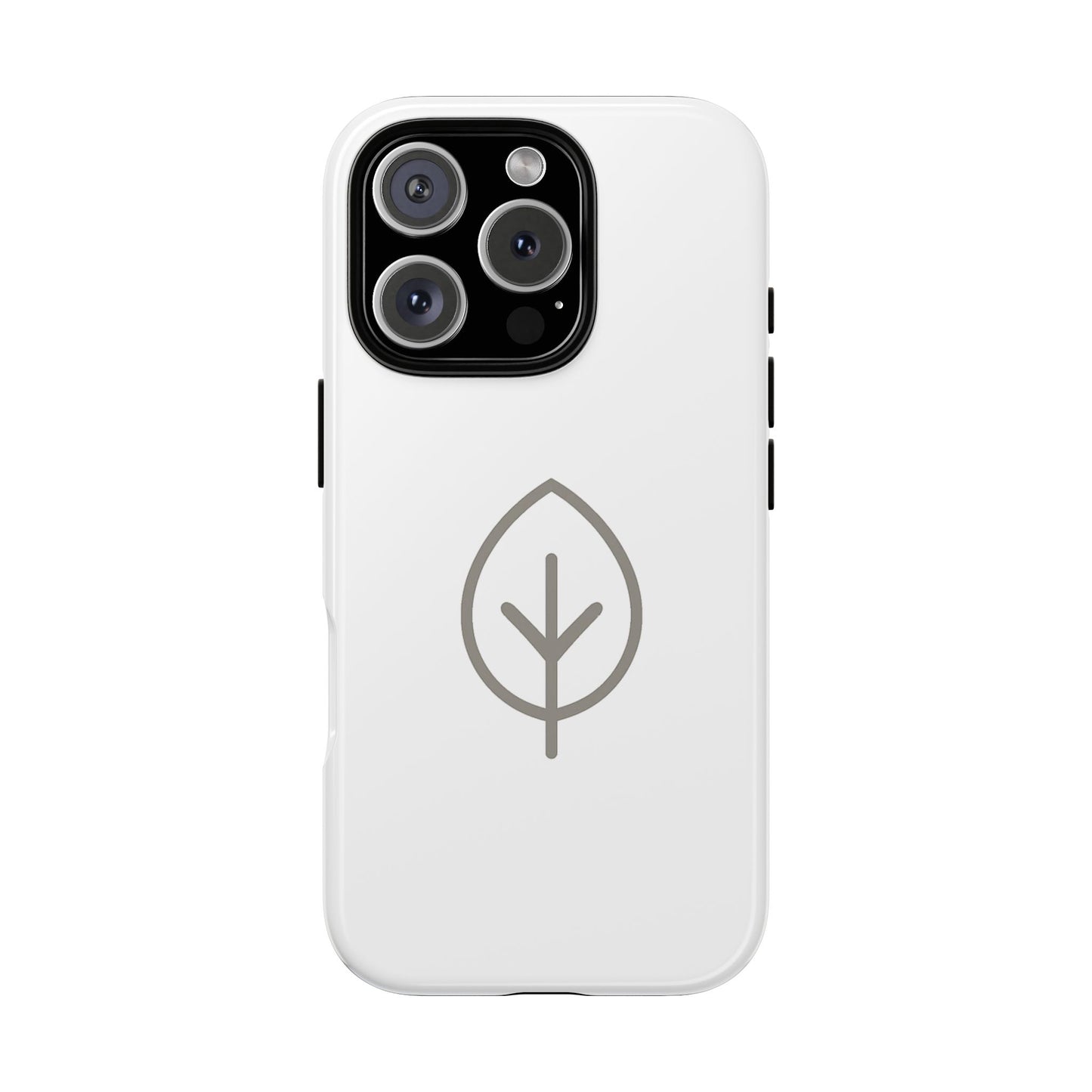 Eco-Friendly Tough Phone Case, Nature Design, Green Leaf, Unique Gift for Phone Lovers, Plant Lover Accessories