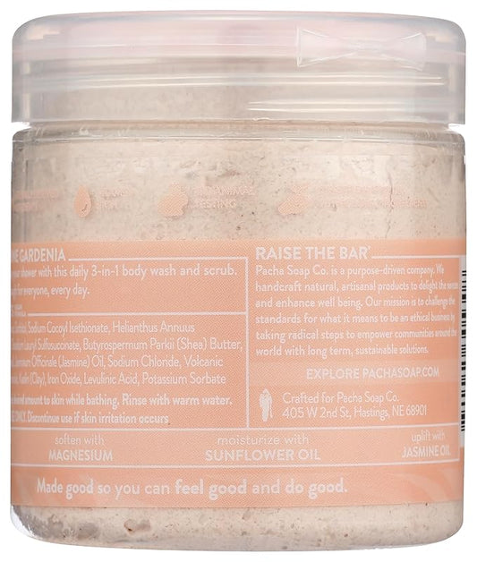 Pacha Soap Jasmine Gardenia Whipped Soap, 8 Oz