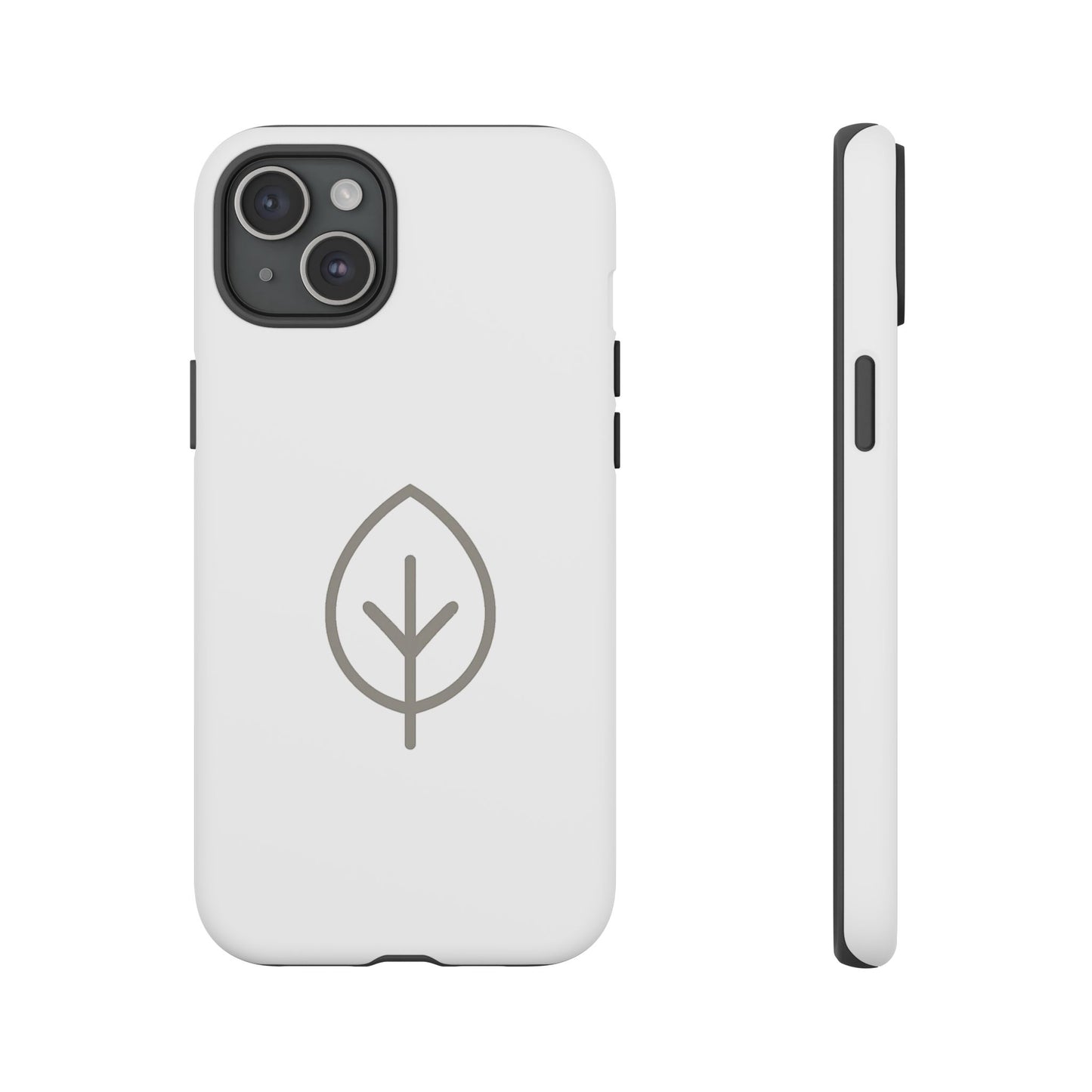 Eco-Friendly Tough Phone Case, Nature Design, Green Leaf, Unique Gift for Phone Lovers, Plant Lover Accessories