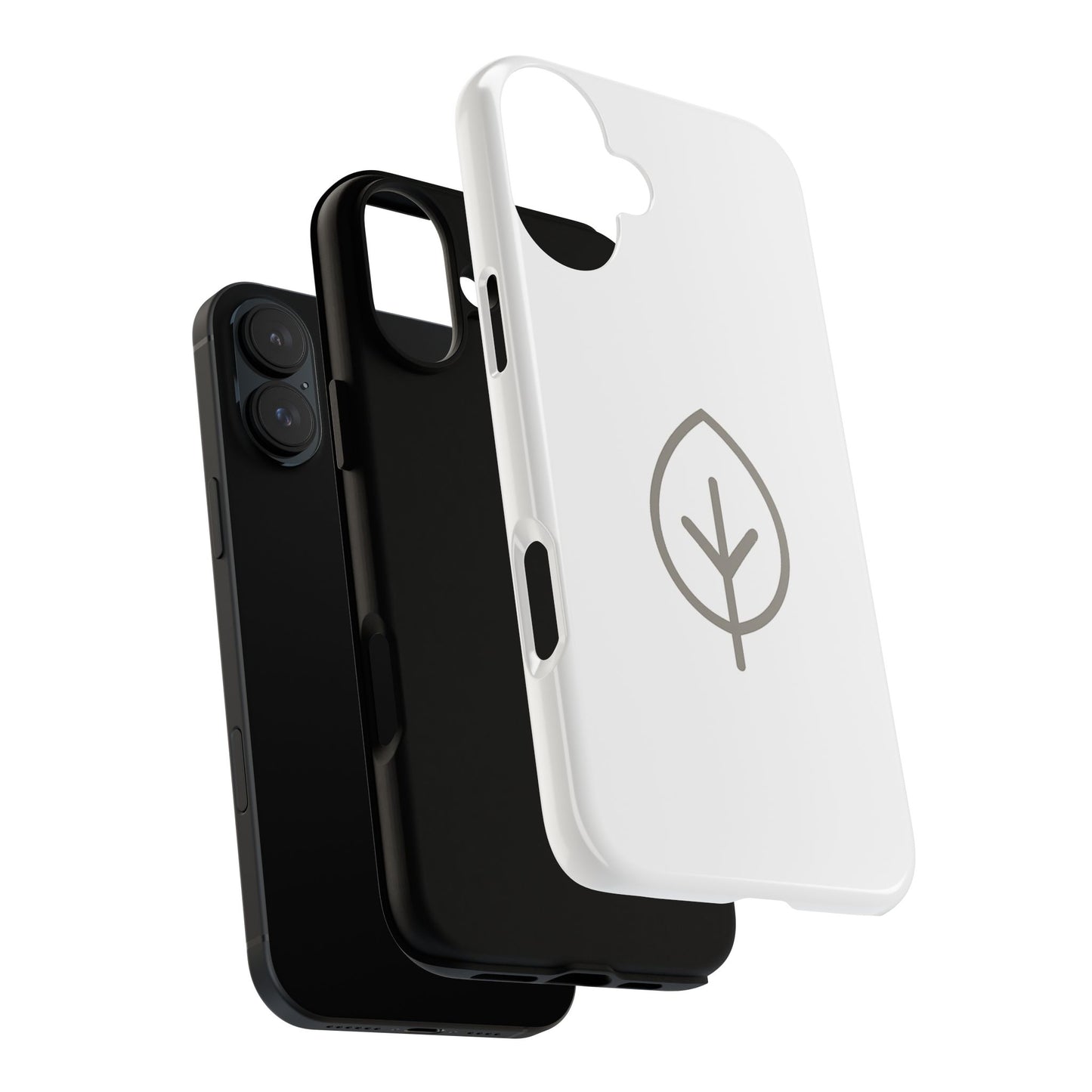 Eco-Friendly Tough Phone Case, Nature Design, Green Leaf, Unique Gift for Phone Lovers, Plant Lover Accessories