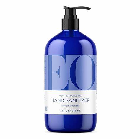 EO French Lavender Hand Sanitizer Gel – 32 fl oz (946 ml)