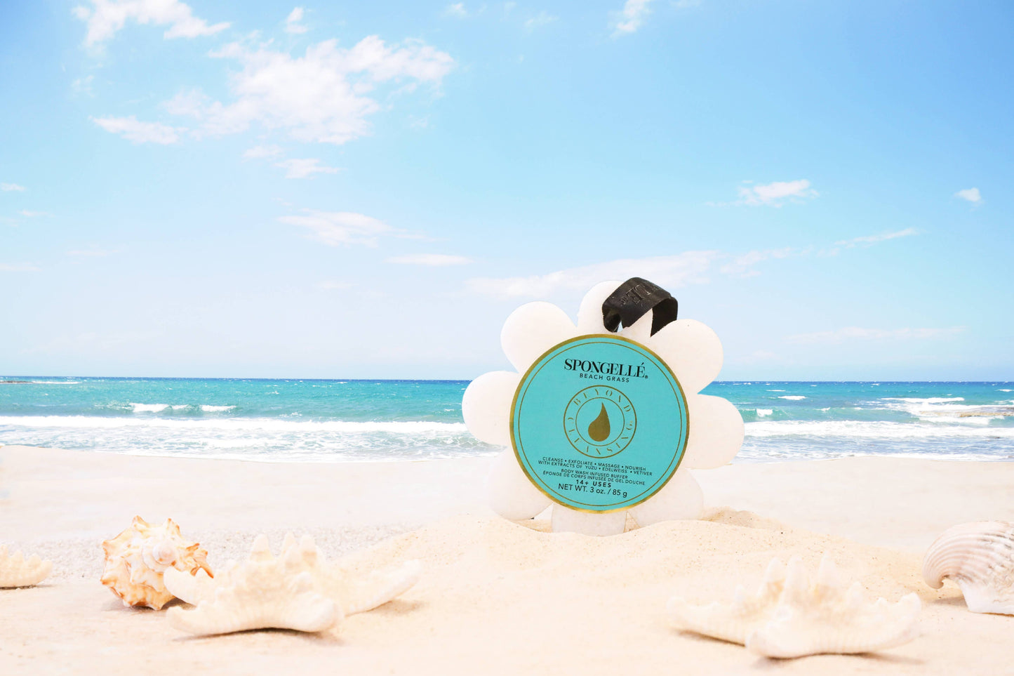 Beach Grass Wild Flower | Soap Sponge | Soap Loofah | Vegan
