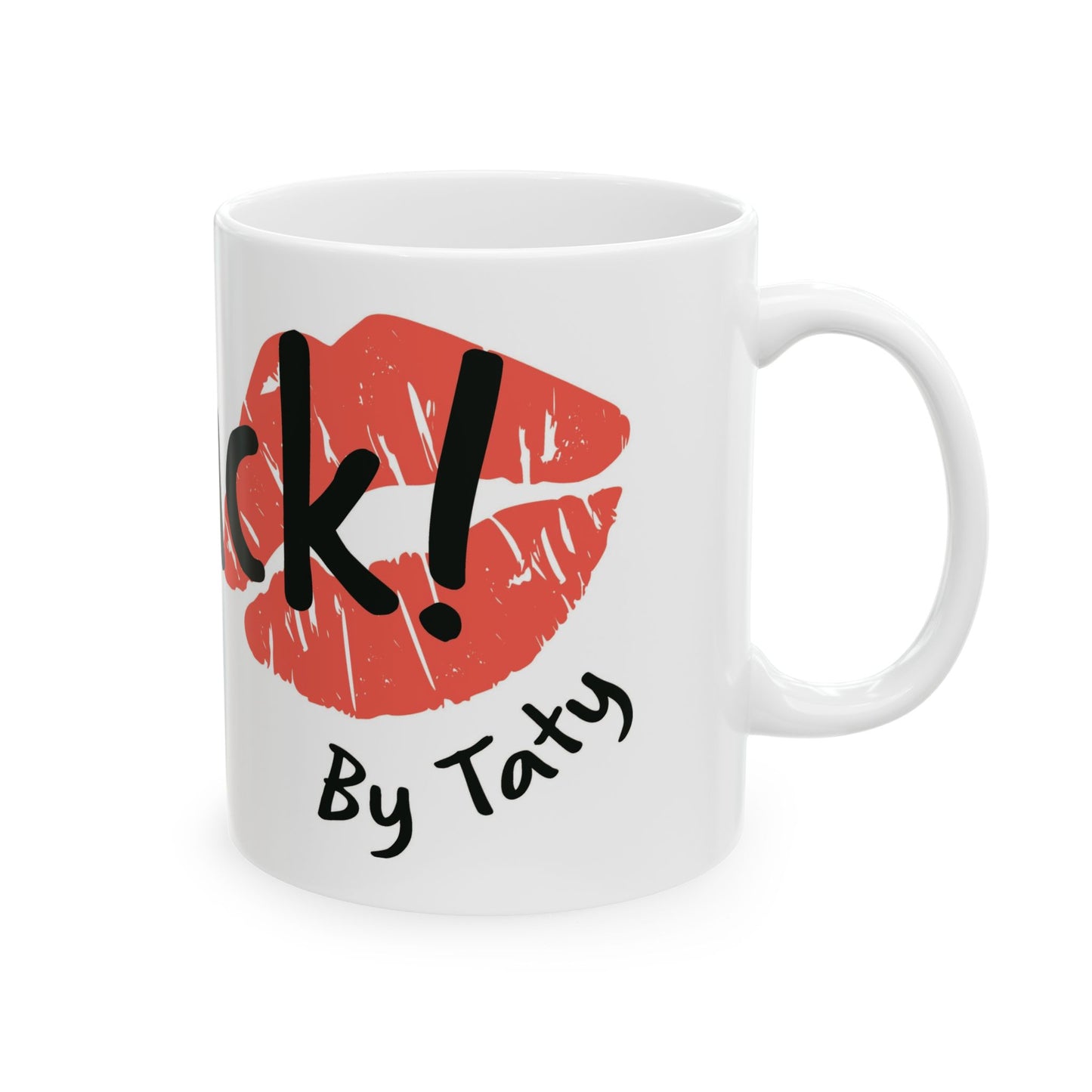Romantic Kiss Ceramic Mug - Perfect for Valentine's Day, Gifts for Her, Coffee Lovers, Customizable, Home Decor