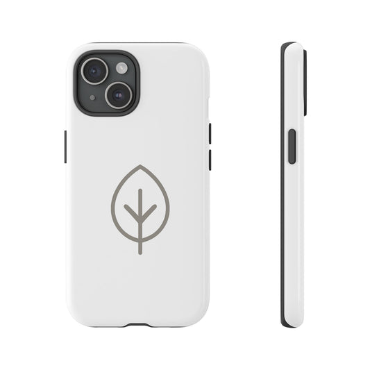 Eco-Friendly Tough Phone Case, Nature Design, Green Leaf, Unique Gift for Phone Lovers, Plant Lover Accessories