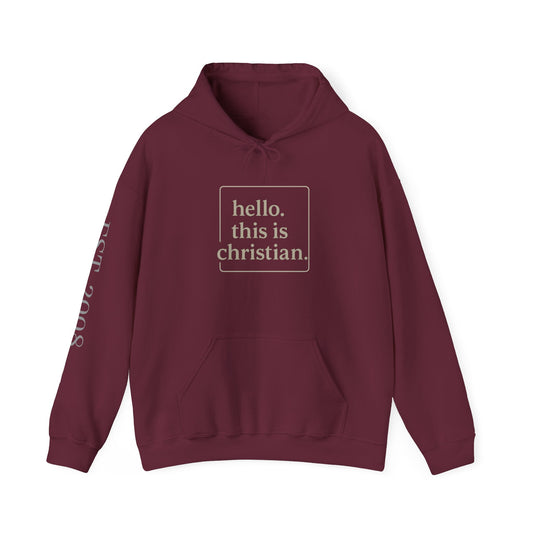 Personalized Unisex Hoodie, Custom Name Sweatshirt, Funny Hooded Sweatshirt, Casual Winter Wear, Gift for Friends