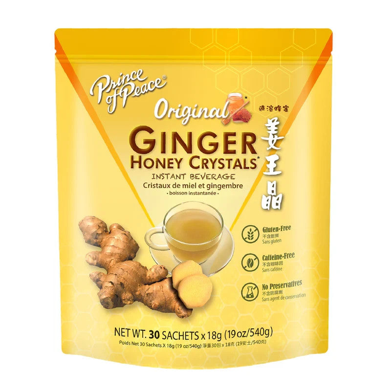 Prince of Peace Instant Ginger Honey  Crystals (30ct)