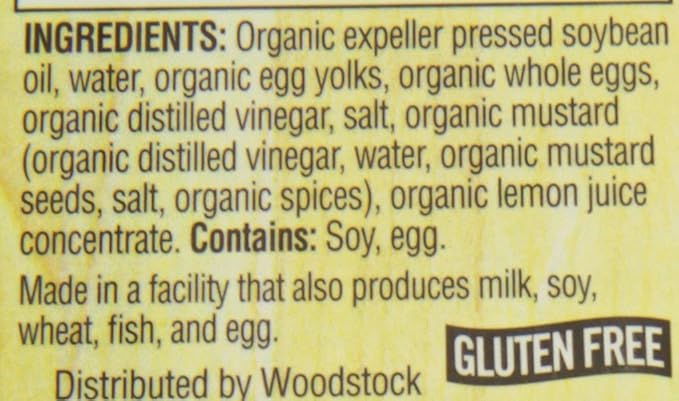 Woodstock Farms Organic Mayo Squeezable, 11.25 oz