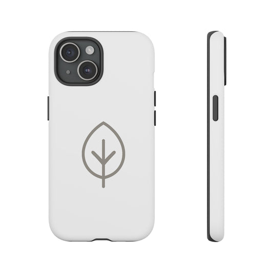 Eco-Friendly Tough Phone Case, Nature Design, Green Leaf, Unique Gift for Phone Lovers, Plant Lover Accessories