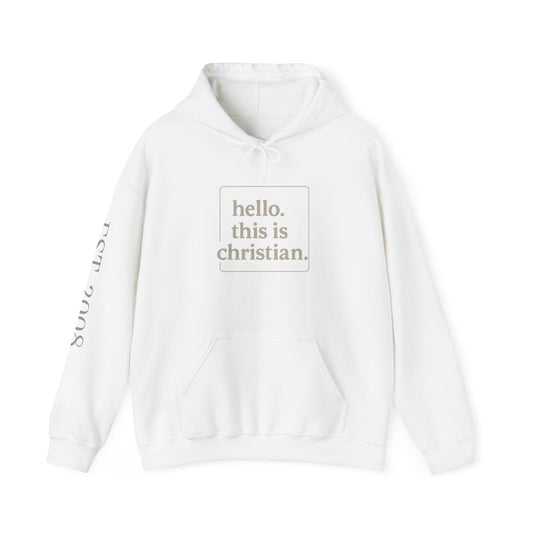 Personalized Unisex Hoodie, Custom Name Sweatshirt, Funny Hooded Sweatshirt, Casual Winter Wear, Gift for Friends