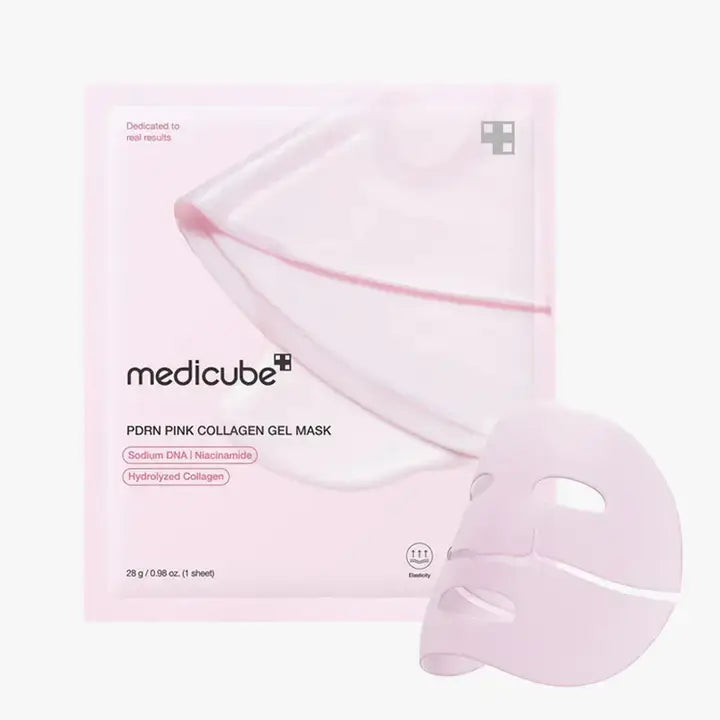 Medicube Salmon DNA PDRN pink collagen jelly gel mask x 4