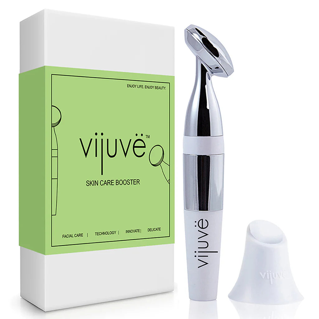 Vijuve Anti Aging Face Massager, Anti Wrinkle Neck & Face Sculpting Wand, Facial Toning, Enhanced Absorption, Face Lifting Microcurrent Facial Device