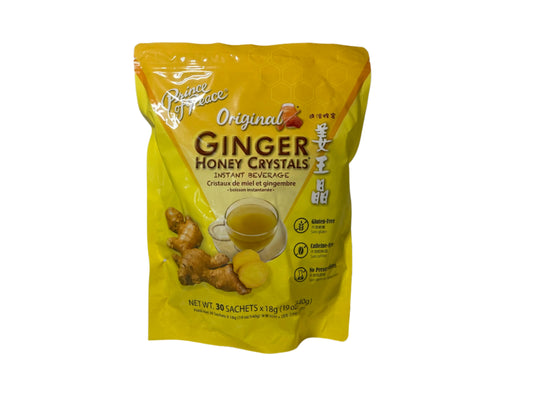 Prince of Peace® Ginger Honey Crystals pack x 30