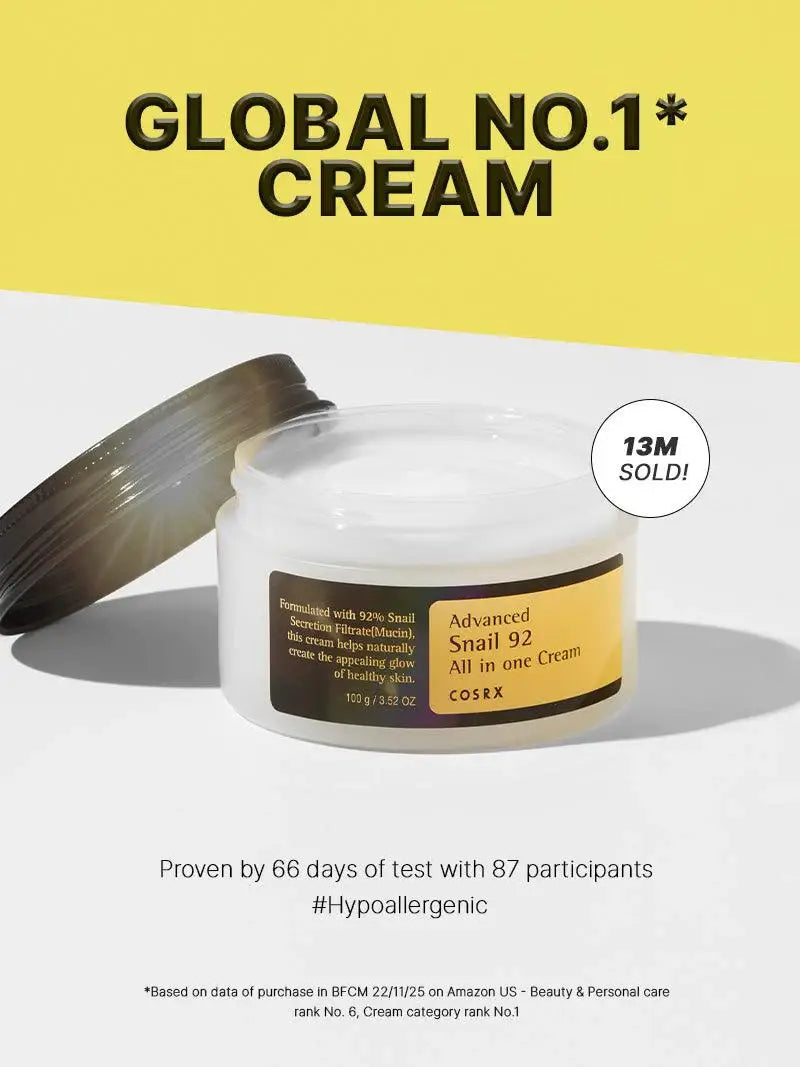 [COSRX] ADVANCED SNAIL 92 ALL IN ONE CREAM 100G