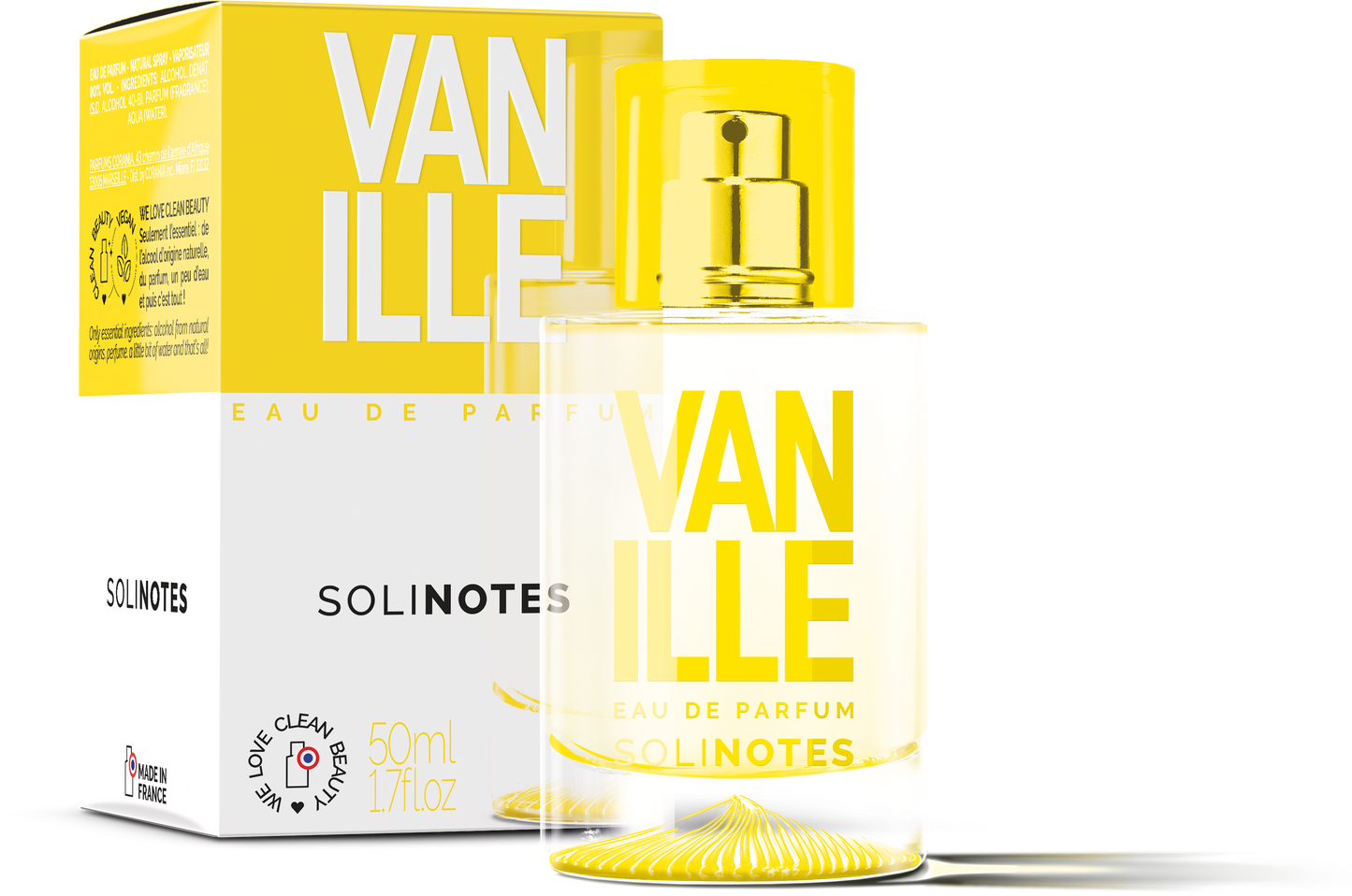 Vanilla Perfume 1.7 oz - CLEAN BEAUTY