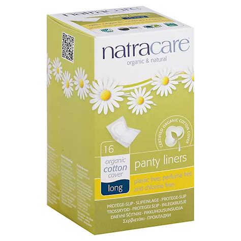 Natracare Long Panty Liner 16 count